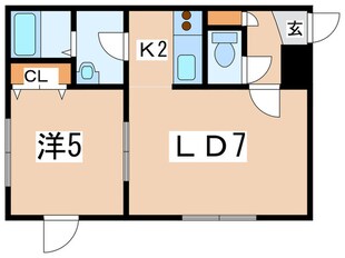 ステ－ジノア北円山の物件間取画像